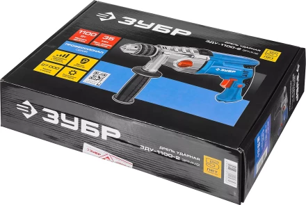 Дрель ударная двухскоростная ЗДУ-1100-2 ЭРММ2 серия ПРОФЕССИОНАЛ купить в Когалыме