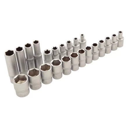 Набор инструментов 56 предметов, CrV, 1/4" Сибртех 13525 купить в Когалыме