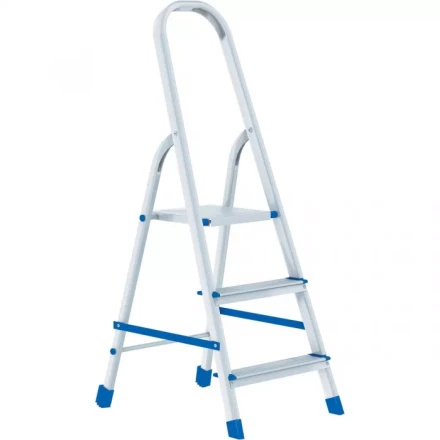 Стремянка 3 ступени алюминиевая СИБРТЕХ 97713 купить в Когалыме