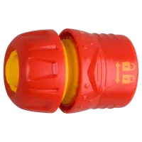 Соединитель GRINDA пластмассовый с запирающим механизмом, 1/2" 8-426327