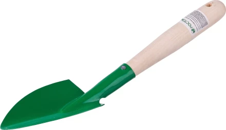 Совок посадочный РОСТОК с деревянной ручкой, широкий, рабочая часть 120мм 39603 купить в Когалыме