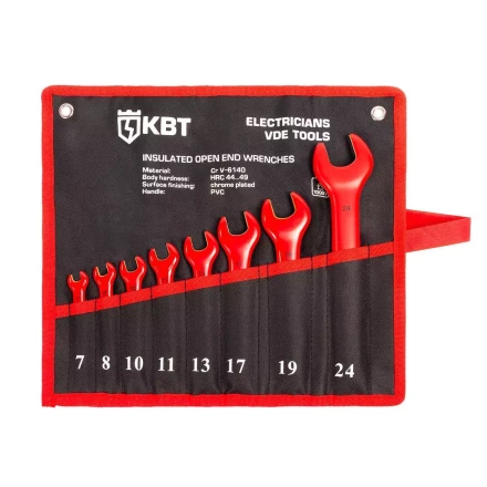 Набор накидных диэлектрических ключей КВТ НИИ-23, 10 шт. (89427) купить в Когалыме