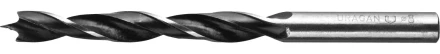 Сверло спиральное по дереву, М-образная заточка, сталь 45, URAGAN 29419-120-10, d=10x120мм 29419-120-10 купить в Когалыме