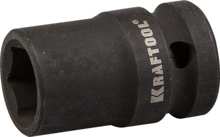 Торцовая головка KRAFTOOL &quot;INDUSTRIE QUALITAT&quot; ударная (1/2&quot;), FLANK, Cr-Mo, фосфатированная, 13 мм 27940-13_z01 купить в Когалыме