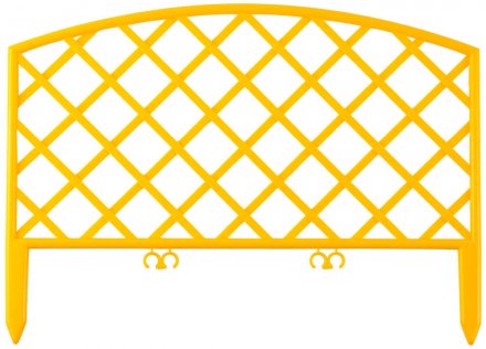 Забор декоративный GRINDA &quot;ПЛЕТЕНЬ&quot;, 24x320см, желтый 422207-Y купить в Когалыме