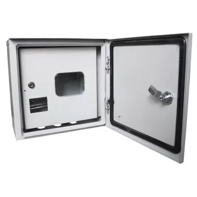 Щит учетно-распределительный навесной ЩУ 1/1-2-6 IP54 (310x310x160) 2-х дверный RUCELF купить в Когалыме