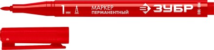 ЗУБР МП-100 красный, 1 мм перманентный маркер (06320-3) купить в Когалыме