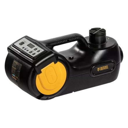 Домкрат электрогидравлический «3 в 1» (1,5 т), 12В, с гайковертом электрическим, в наборе  Denzel 51190 купить в Когалыме