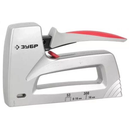 Степлер ЗУБР , пластинчатая пружина, литой корпус, 2 в 1, тип53: 6-14мм, тип 300: 16мм 31503_z01 купить в Когалыме