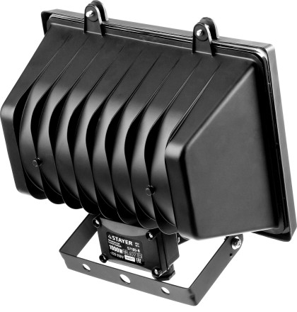 Прожектор STAYER &quot;MASTER&quot; MAXLight галогенный, с дугой крепления под установку, черный, 1000Вт 57105-B купить в Когалыме
