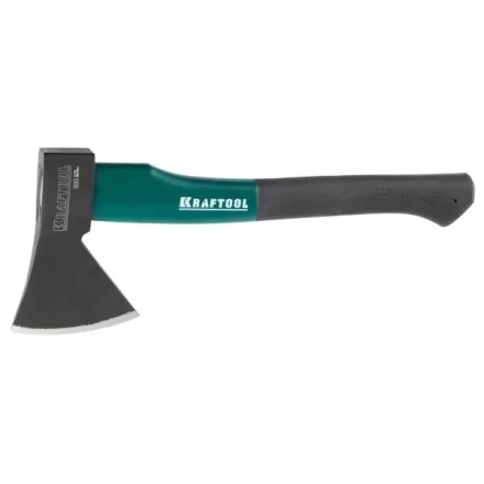 Топор KRAFTOOL "EXPERT" плотницкий, с эргономичной двухкомпонентной фиберглассовой рукояткой, длина 360мм, 0,6кг 20650-06 купить в Когалыме