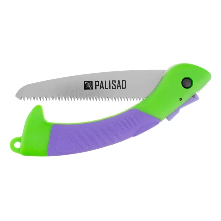 Пила садовая складная Palisad 604145, 150 мм рабочая часть, пластиковая обрезиненная рукоятка купить в Когалыме
