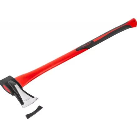 Топор- колун ЗУБР "МАСТЕР" кованый с двухкомпонентной фиберглассовой рукояткой, "ушастый", 2кг/880мм 20616-20 купить в Когалыме