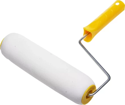 Валик "СТРУКТУРНЫЙ ПОРОЛОН В ГОРОШЕК" малярный в сборе, бюгель 6мм, 80x240мм, STAYER Profi 0367-24 купить в Когалыме