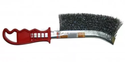 Щетка металлическая с пластиковой ручкой Энкор 51600 купить в Когалыме