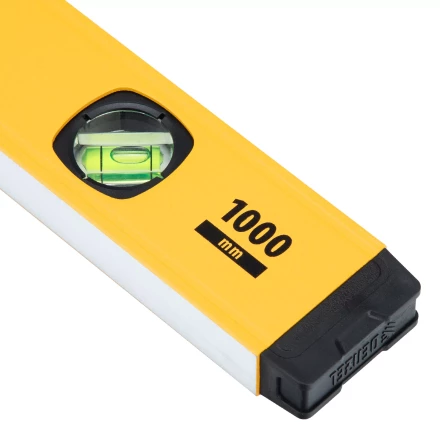 Уровень алюминиевый Denzel, магнит, фрезерованный, 3 глазка (1 зеркал.), 0,5 мм/м, 1000 мм, 33693 купить в Когалыме