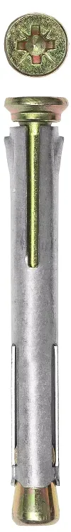 ЗУБР. Анкер рамный с потайной головкой, Pz, 10,0х132мм, ТФ3, 30шт 4-302233-10-132 купить в Когалыме