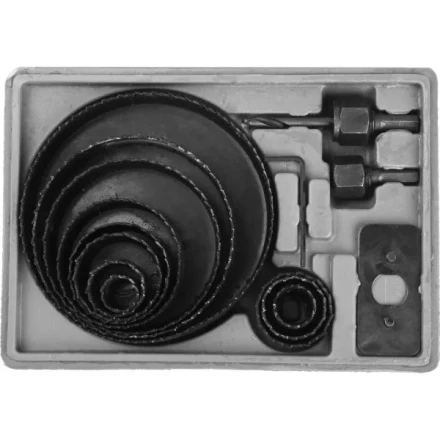 Набор STAYER "MASTER": Коронки по дереву, d=19, 22, 28, 32, 38, 44, 51, 64, 76, 88, 102, 127мм, 15предметов 29600-H15 купить в Когалыме