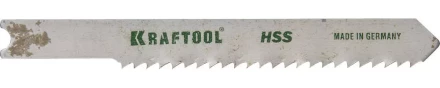 Полотна KRAFTOOL, U118B, для эл/лобзика, HSS, по металлу (1,5-5мм), US-хвост., шаг 2мм, 55мм, 2шт 159651-2 купить в Когалыме