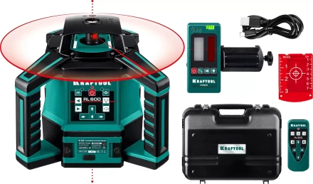 Нивелир лазерный ротационный RL600 600м, IP65 34600 купить в Когалыме