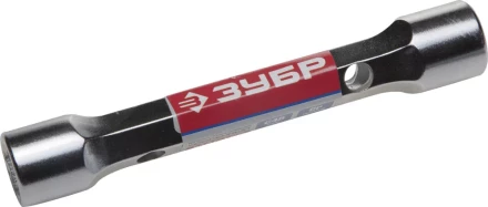 Ключ торцовый ЗУБР "МАСТЕР" двухсторонний, усиленный, шестигранный профиль, 18х19мм 27190-18-19 купить в Когалыме