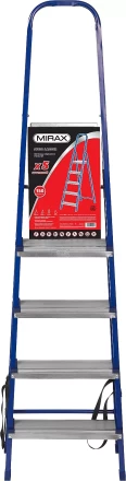 Лестница-стремянка стальная, 5 ступеней, 101 см, MIRAX 38800-05 купить в Когалыме