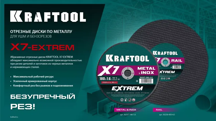 Круги отрезные абразивные, по металлу 36257-230-2.0 купить в Когалыме