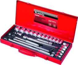 Набор шоферский с квадратом 1/2 24 предмета MATRIX MASTER 13582