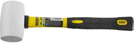 Киянка STAYER &quot;PROFI&quot; резиновая БЕЛАЯ, с фиберглассовой ручкой, 230г 20533-230 купить в Когалыме