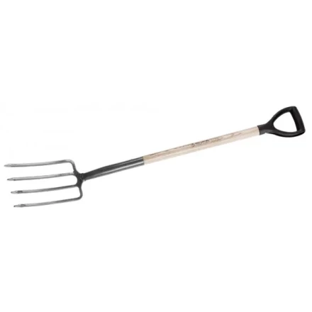Вилы ЗУБР "МАСТЕР" ФАВОРИТ садовые, деревянный черенок из ясеня, пластиковая рукоятка, 280x180x1200мм 4-39562 купить в Когалыме
