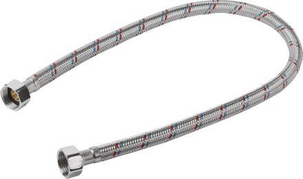Подводка гибкая STAYER для воды, оплетка из нержавеющей стали, г/г 1/2&quot; - 0,6м 51015-G/G-060 купить в Когалыме