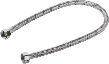 Подводка гибкая STAYER для воды, оплетка из нержавеющей стали, г/г 1/2" - 0,6м 51015-G/G-060 купить в Когалыме