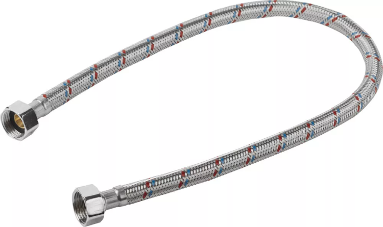 Подводка гибкая STAYER для воды, оплетка из нержавеющей стали, г/г 1/2" - 0,6м 51015-G/G-060 купить в Когалыме