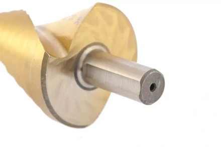 Сверло ступенчатое 9-12-15-18-21-24-27-30-33-36 мм HSS спиральный Профиль шестигранный хвостовик Matrix 72358 купить в Когалыме