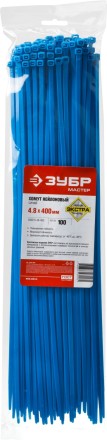 Кабельные стяжки синие КС-С1 нейлоновые промфасовка серия ПРОФЕССИОНАЛ купить в Когалыме