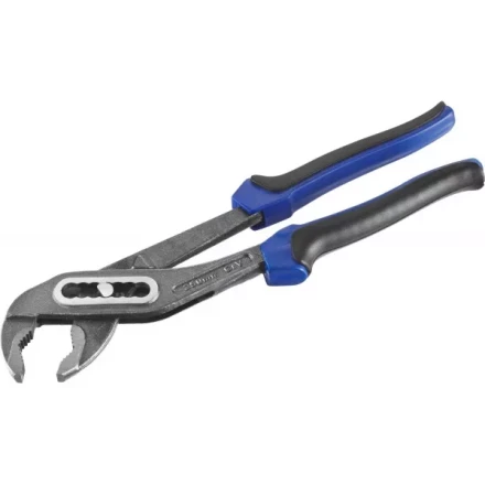 Клещи переставные, коробчатый шарнир, натуральное покрытие, двухкомпонентная рукоятка, 250мм, СИБИН 22363-10-25 купить в Когалыме