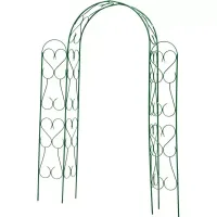 Арка декоративная GRINDA "АМПИР" угловая, разборная, 240х120х36см 422253