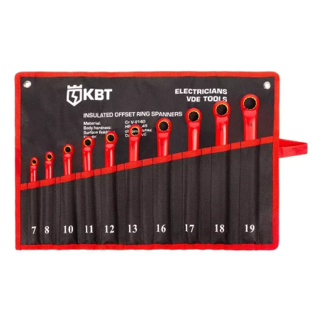 Набор накидных диэлектрических ключей КВТ НИИ-25, 8 шт. (89751) купить в Когалыме