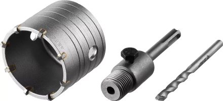 Коронка по бетону ЗУБР "МАСТЕР" с державкой SDS-Plus, 68 мм 29211-68 купить в Когалыме