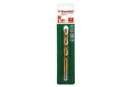 Сверло по металлу HAMMER Ф11х142мм (DR MT 11,0мм*142/94мм) купить в Когалыме