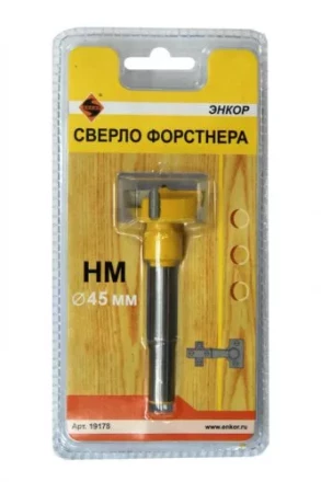 Сверло Форстнера ф45мм НМ 1/6/24 19178 купить в Когалыме
