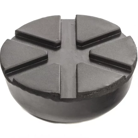 Резиновая опора для подкатного домкрата универсальная D=89 mm d=60 mm H=35 mm MATRIX 50910 купить в Когалыме