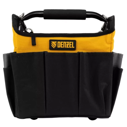 Переноска для инструмента, 260х240х300 мм, 22 кармана, наплечный ремень// Denzel 90294 купить в Когалыме