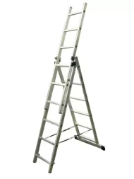 Лестница трехсекционная 3х  6 ступеней  "Энкор" 69680
