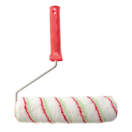 Валик &quot;Эмали&quot;, 250 мм, ворс 12 мм, D - 48 мм, D ручки - 6 мм, полиамид, полиакрил Сибртех 80197 купить в Когалыме