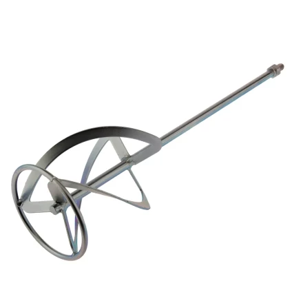 Насадка для миксера Сибртех, для тяжелых растворов, 140 х 590 мм, оцинкованная, хвостовик резьба М14, 848957 купить в Когалыме