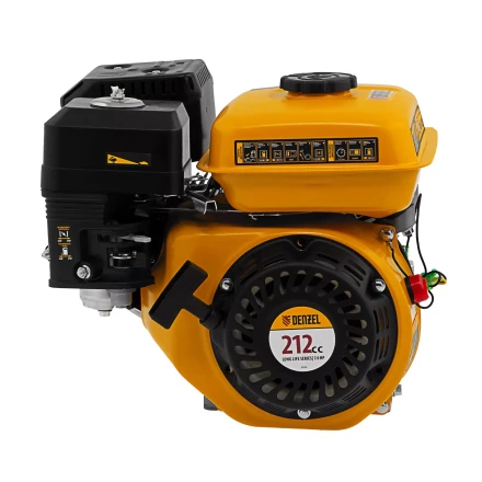 Двигатель бензиновый Denzel RX-17S, 7 л.с., 212 см3, горизонтальный вал шлиц 25 мм 95102 купить в Когалыме