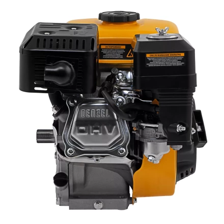 Двигатель бензиновый Denzel RX-17S, 7 л.с., 212 см3, горизонтальный вал шлиц 25 мм 95102 купить в Когалыме