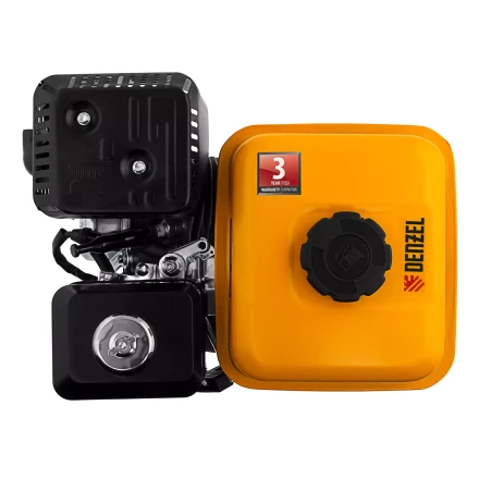 Двигатель бензиновый Denzel RX-17S, 7 л.с., 212 см3, горизонтальный вал шлиц 25 мм 95102 купить в Когалыме