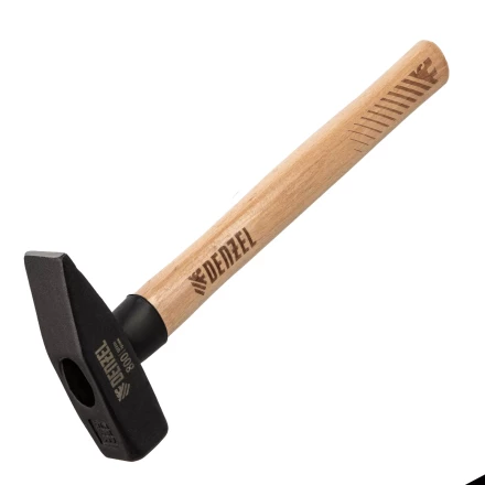 Молоток слесарный, Denzel 800 г, кованый квадратный боек, буковая рукоятка 10435 купить в Когалыме